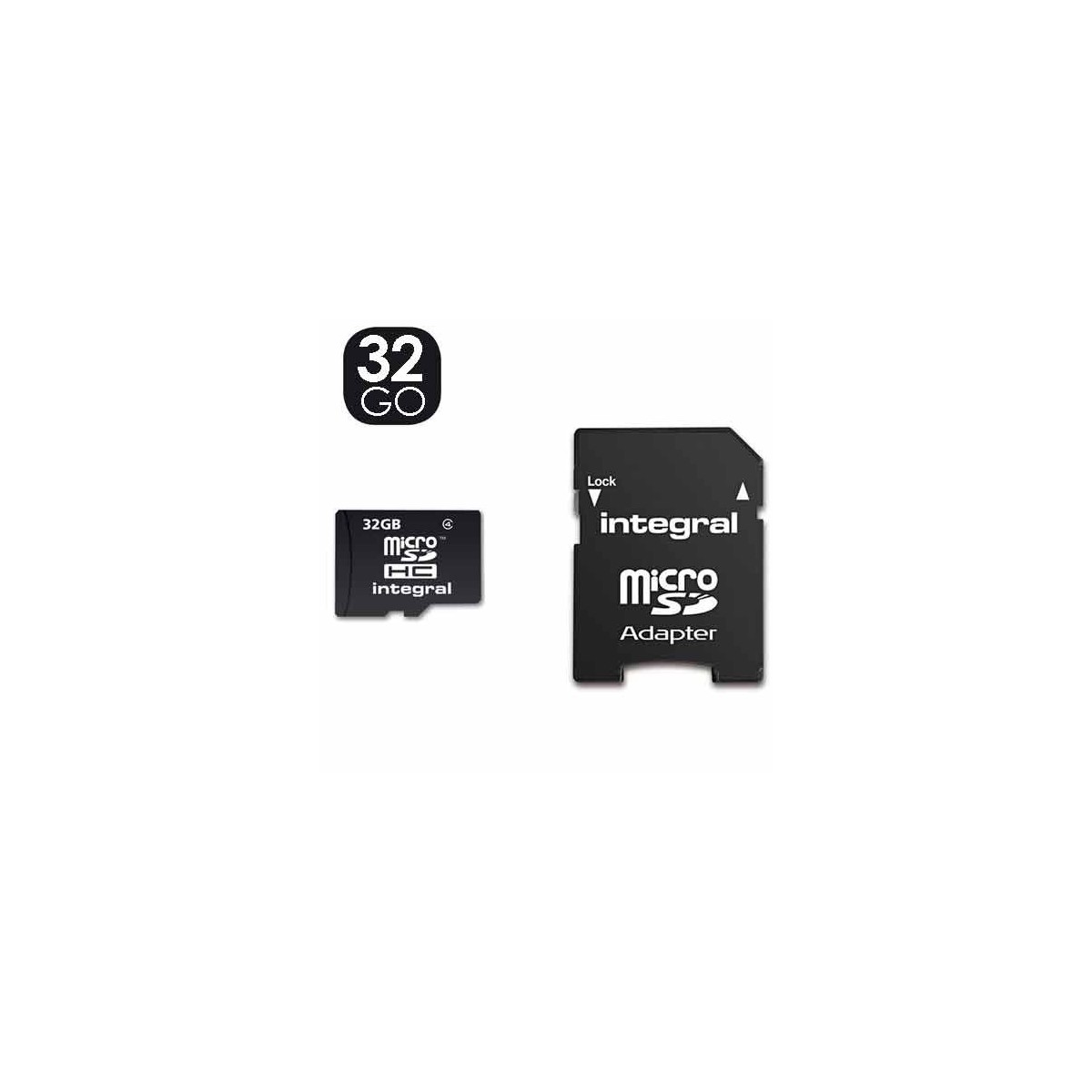 SanDisk Carte mémoire microSDHC 32 Go - Carte mémoire - Garantie 3 ans LDLC