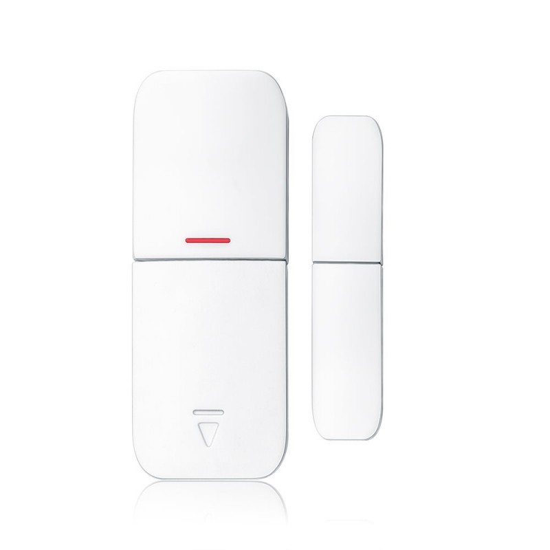 Kit alarme maison connectée sans fil wifi box internet et gsm futura blanche smart life- lifebox - kit4