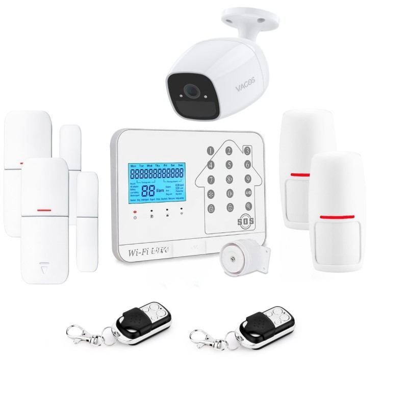 Alarme Maison sans Fil GSM et caméra IP WiFi : : Bricolage
